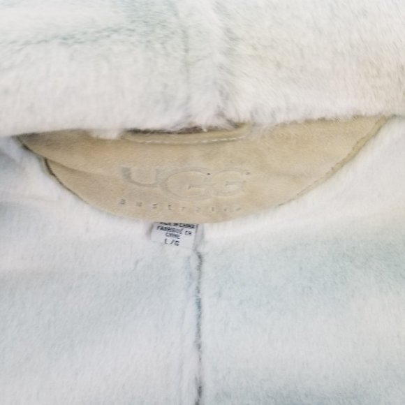 UGG Green and Cream Jacket - Picture 5 of 6